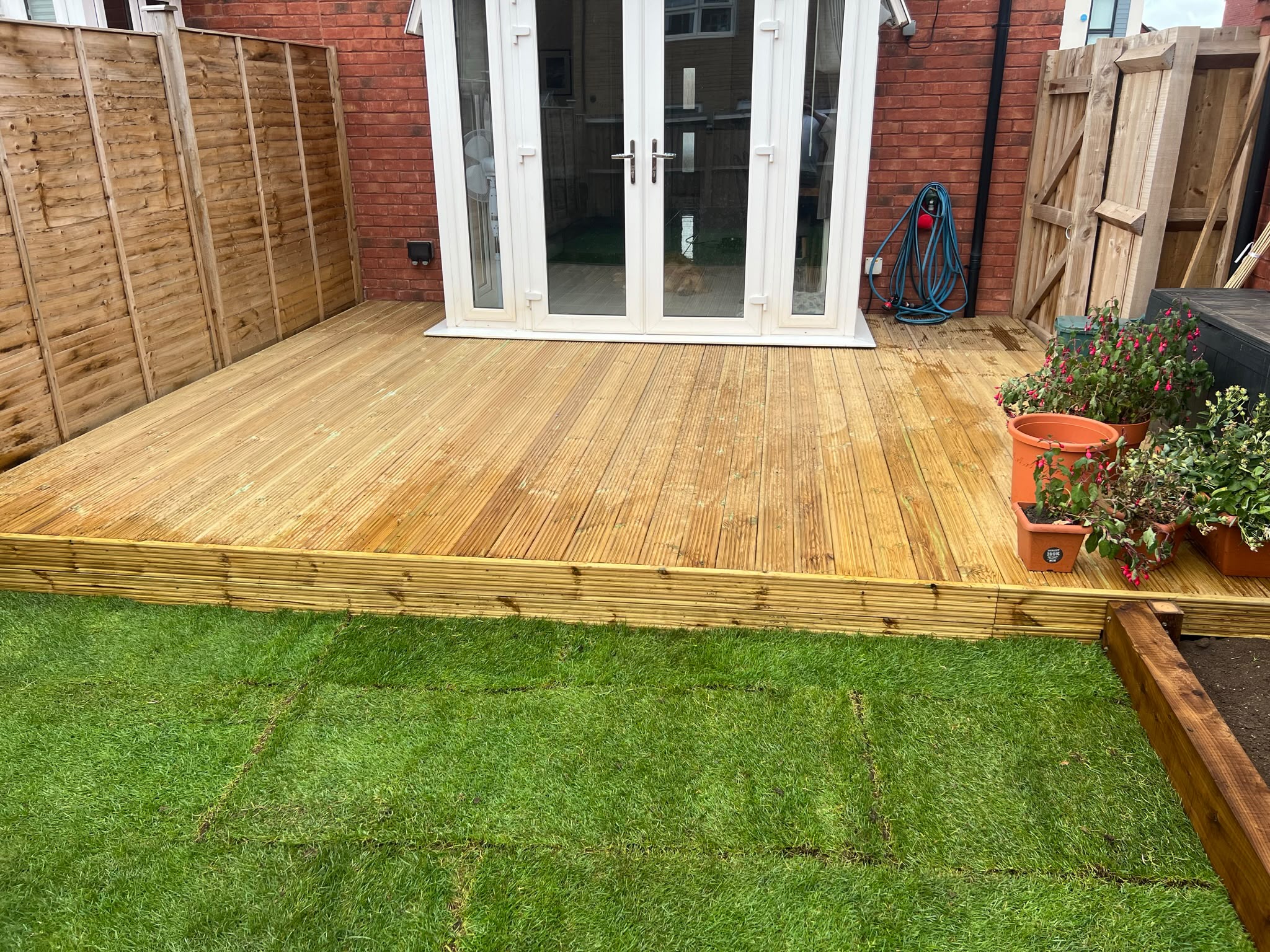 RT Landscaping completed project